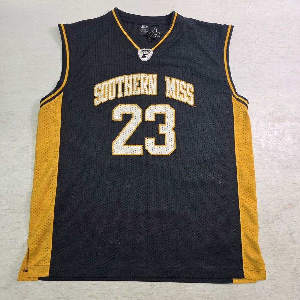 Vintage Starter Southern Miss Golden Eagles USM #23 Basketball Jersey Men's XL